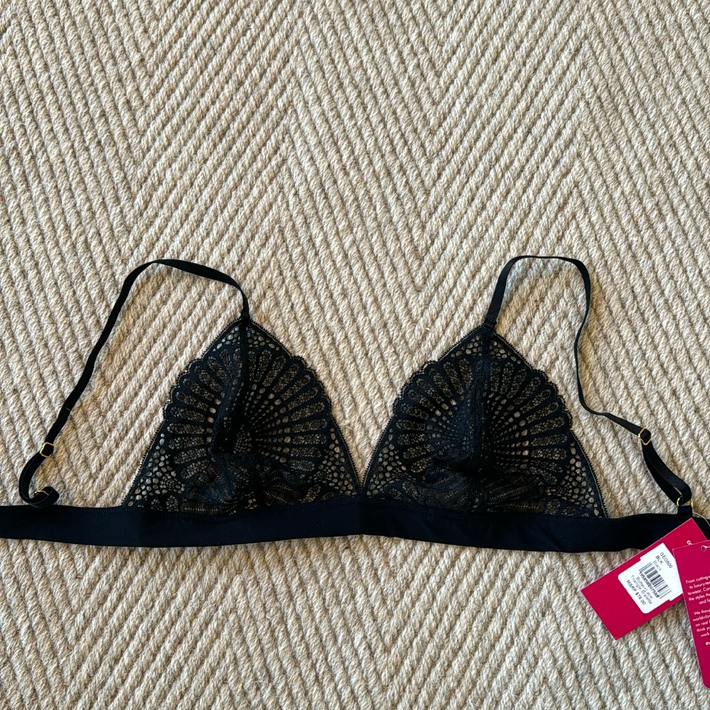 Commando butter and lace blk size S BNWT